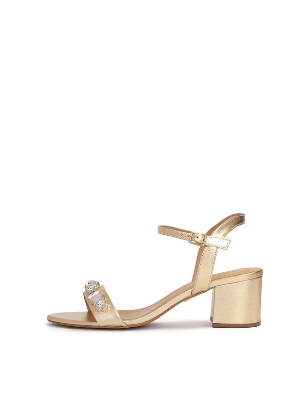 Kazar Kazar Sandale s remenčićima  zlatna / prozirna