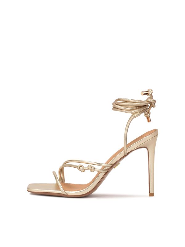 Kazar Kazar Sandale s remenčićima  zlatna