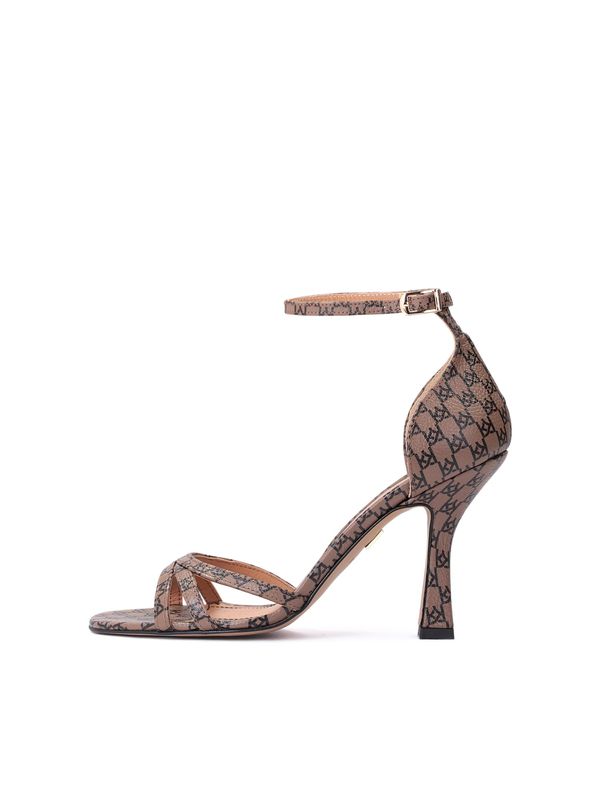 Kazar Kazar Sandale  smeđa / crna