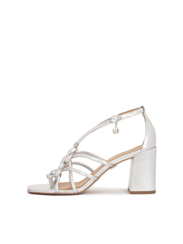 Kazar Kazar Sandale  srebro