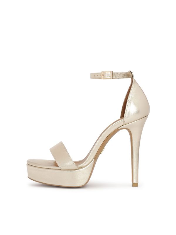 Kazar Kazar Sandale  zlatna