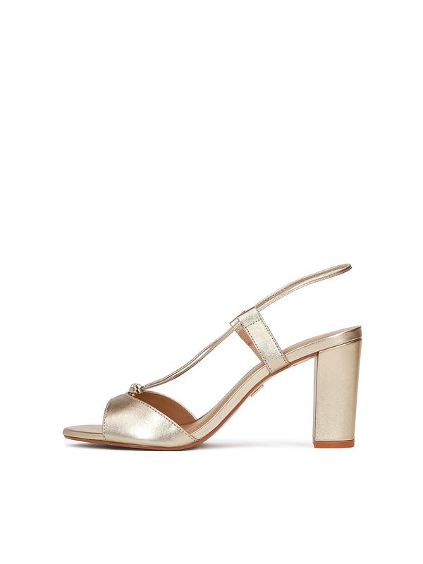 Kazar Kazar Sandale  zlatna