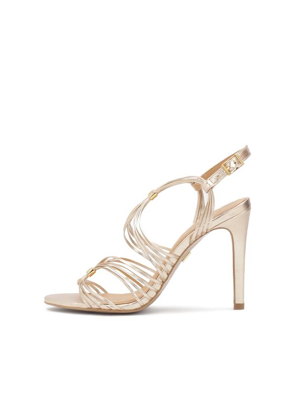 Kazar Kazar Sandale  zlatna