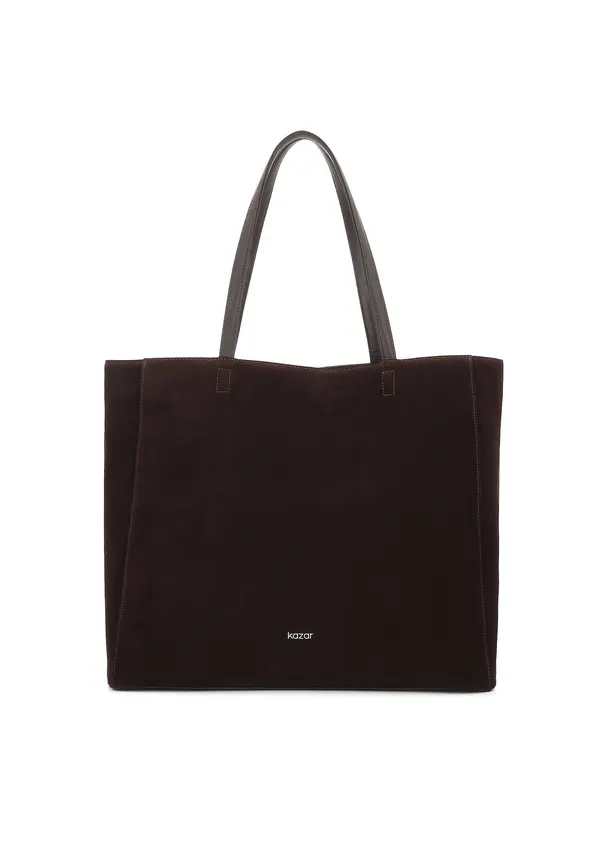 Kazar Kazar Shopper torba  tamno smeđa