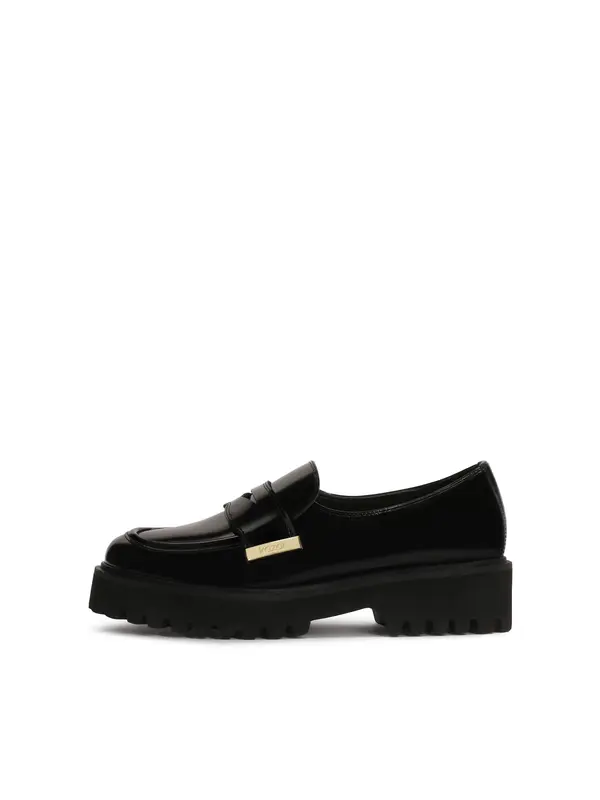 Kazar Kazar Slip On cipele  zlatna / crna