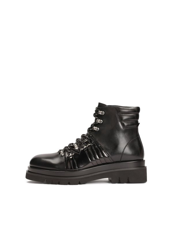 Kazar Studio Kazar Studio Čizme na vezanje  crna