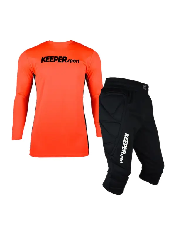 KEEPERsport KEEPERsport Odjeća za vježbanje  narančasta / crna / bijela