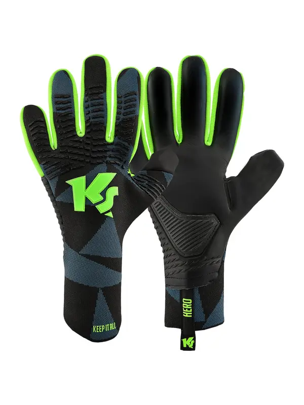 KEEPERsport KEEPERsport Sportske rukavice 'Hero NC'  zelena / crna