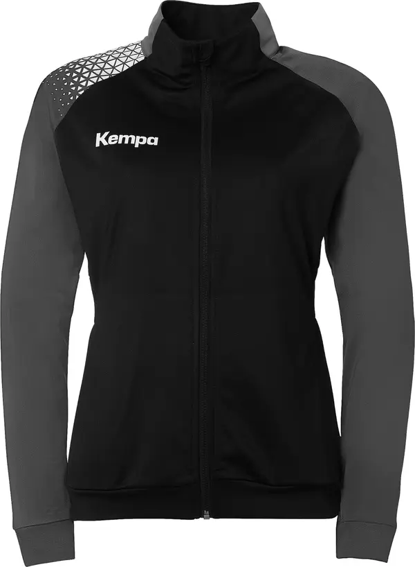KEMPA KEMPA Jakna za vježbanje 'Ambition 28'  tamo siva / crna / bijela