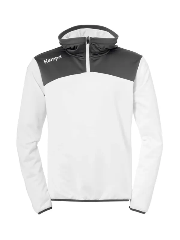 KEMPA KEMPA Sportska sweater majica  antracit siva / bijela