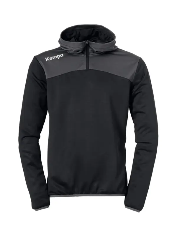 KEMPA KEMPA Sportska sweater majica  antracit siva / crna / bijela