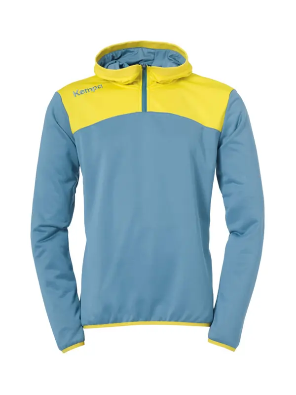 KEMPA KEMPA Sportska sweater majica  sivkasto plava / žuta