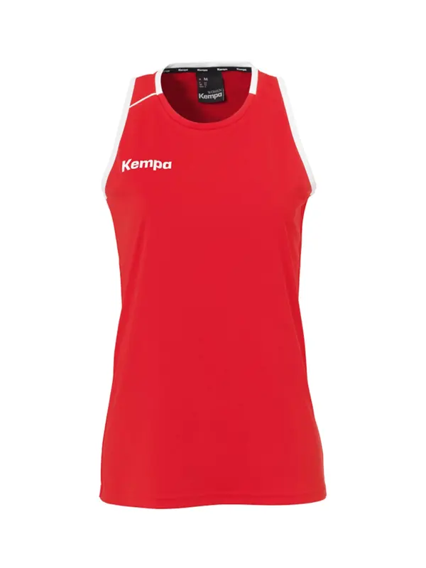 KEMPA KEMPA Sportski top  crvena / bijela