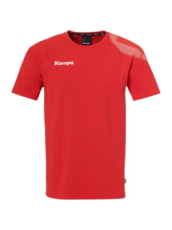 KEMPA KEMPA Tehnička sportska majica  crvena / bijela