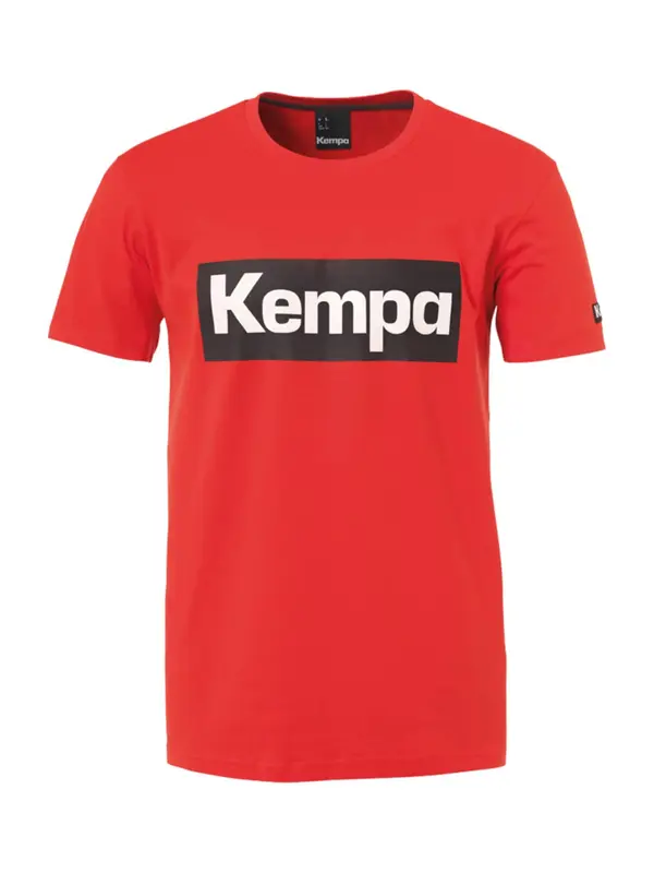 KEMPA KEMPA Tehnička sportska majica  crvena / crna / bijela
