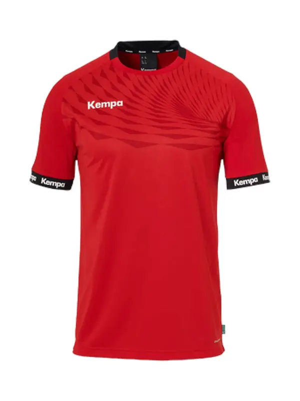 KEMPA KEMPA Tehnička sportska majica  crvena / crna / bijela