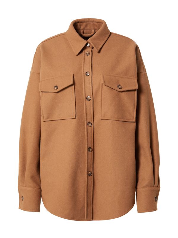 Kendall for ABOUT YOU Kendall for ABOUT YOU Bluza 'Jo'  boja devine dlake (camel)