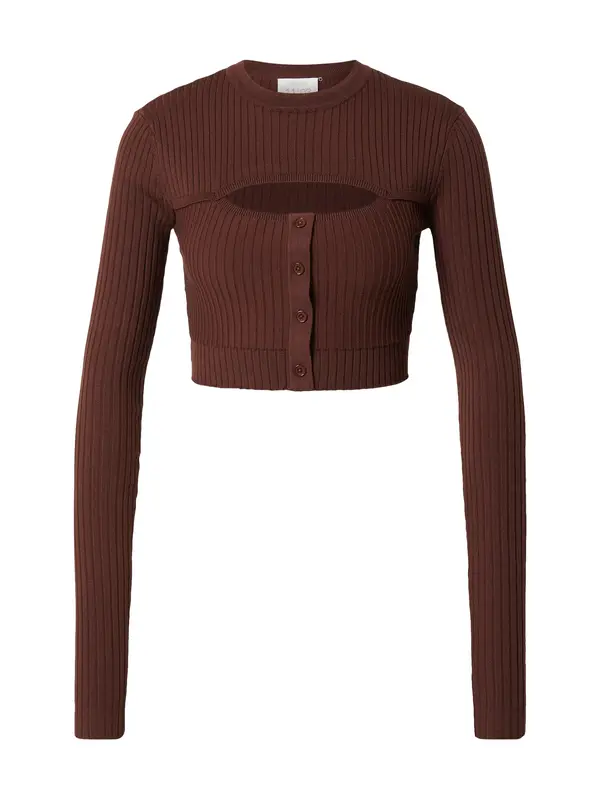 Kendall for ABOUT YOU Kendall for ABOUT YOU Pulover 'Mary'  tamno smeđa