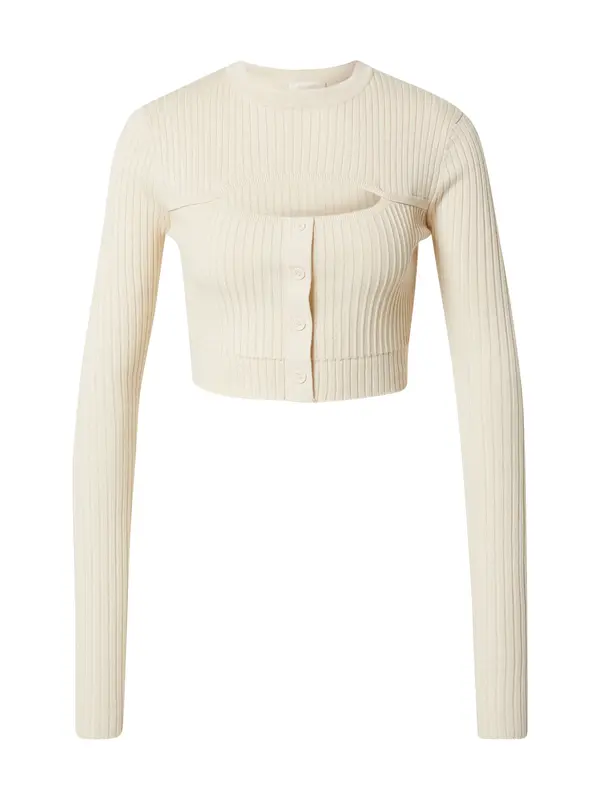 Kendall for ABOUT YOU Kendall for ABOUT YOU Pulover 'Mary'  vuneno bijela