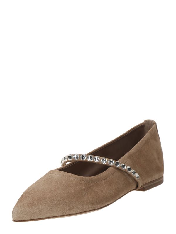 Kennel & Schmenger Kennel & Schmenger Otvorene balerinke 'Greta'  svijetlosmeđa