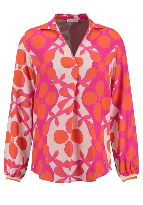 Key Largo Key Largo Bluza 'Rush'  ciglasto crvena / roza / pastelno roza