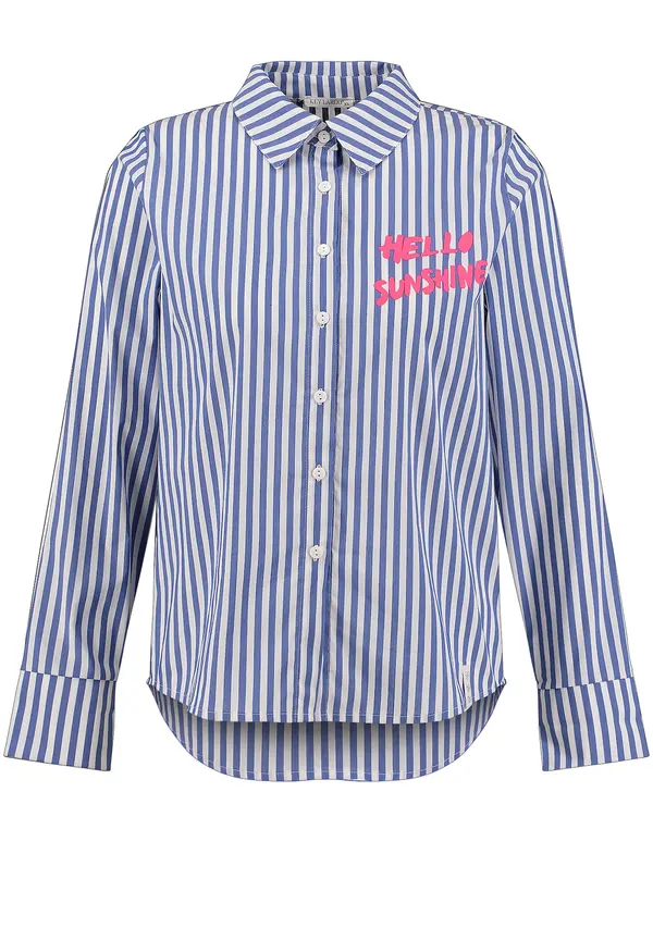 Key Largo Key Largo Bluza 'Sunshine'  plava / bijela
