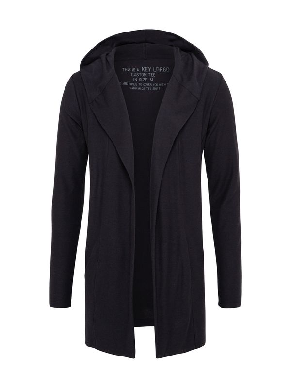 Key Largo Key Largo Kardigan 'Kalle'  crna