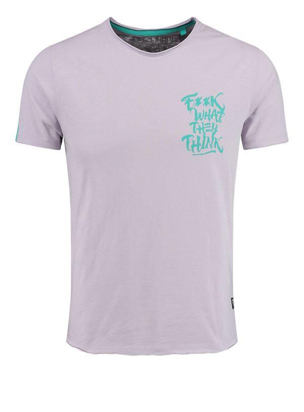 Key Largo Key Largo Majica  cijan plava / lavanda