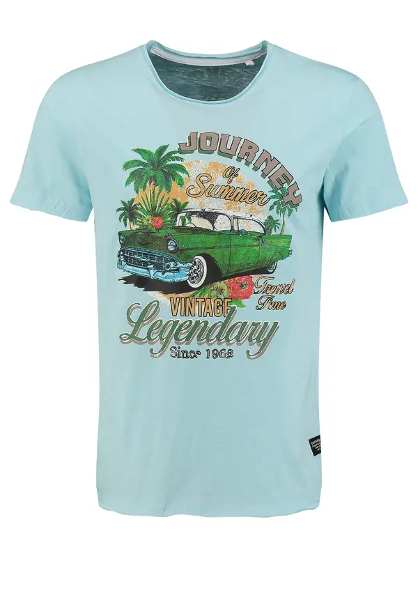 Key Largo Key Largo Majica 'KLJOURNEY'  plava / miks boja