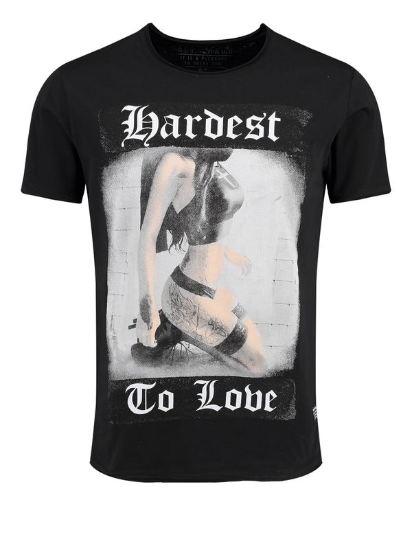 Key Largo Key Largo Majica 'Mt Level'  bež / siva / crna / bijela