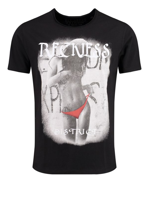 Key Largo Key Largo Majica 'RECKLESS'  miks boja / crna