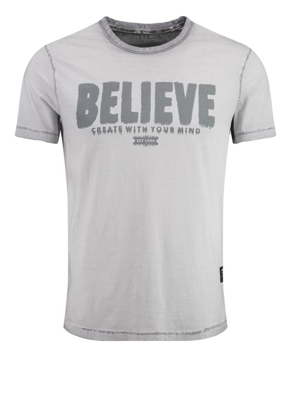 Key Largo Key Largo Majica  siva / tamo siva