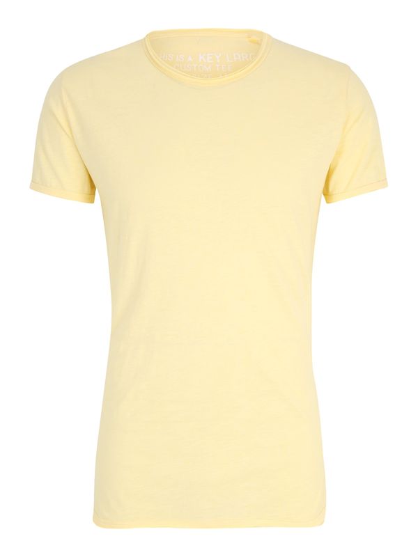 Key Largo Key Largo Majica 'T BREAD'  svijetložuta