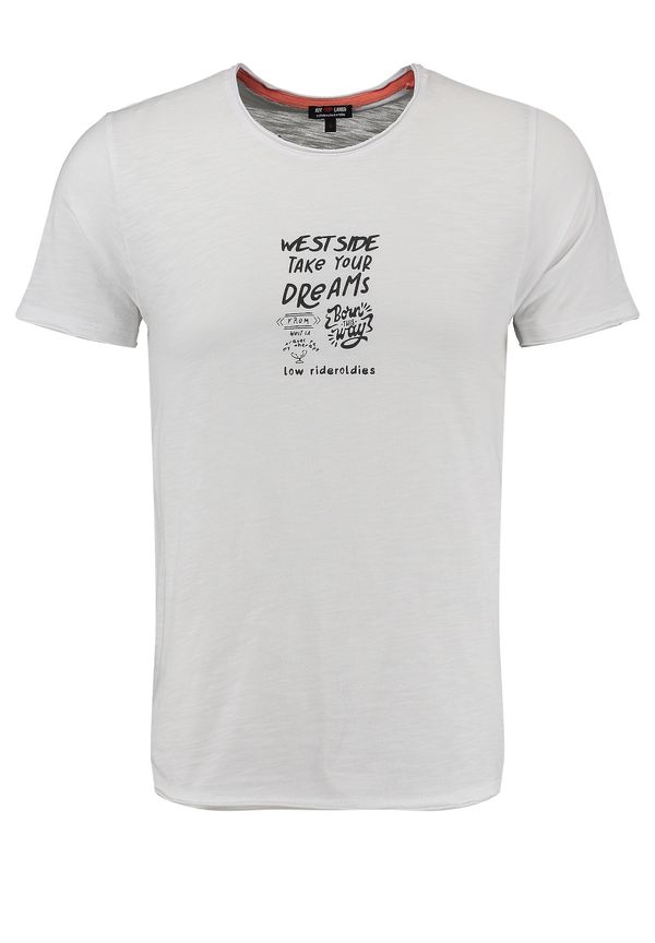 Key Largo Key Largo Majica 'WEST SIDE'  miks boja / bijela