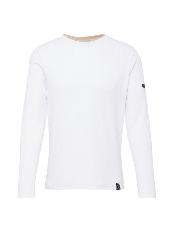 Key Largo Key Largo Pulover 'STEFANO'  svijetlobež / bijela