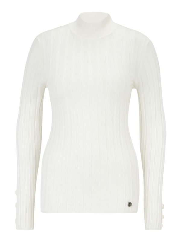 Key Largo Key Largo Pulover 'WKN GO NEW'  vuneno bijela