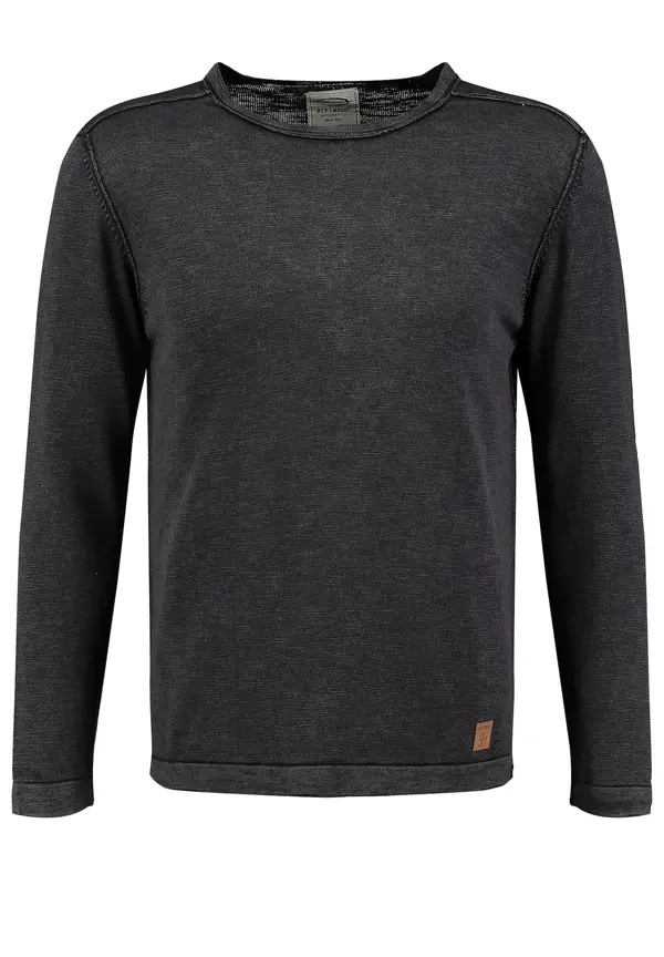 Key Largo Key Largo Sweater majica 'Angelo'  crna