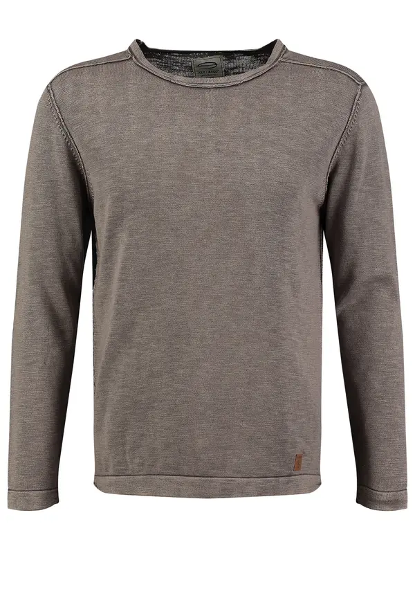 Key Largo Key Largo Sweater majica 'Angelo'  smeđa