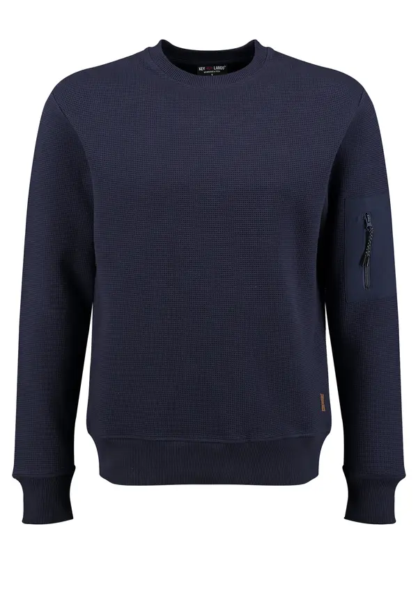 Key Largo Key Largo Sweater majica 'Attack'  mornarsko plava