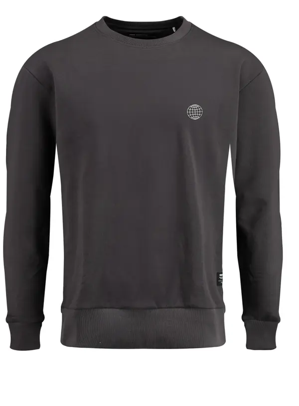 Key Largo Key Largo Sweater majica  crna / bijela