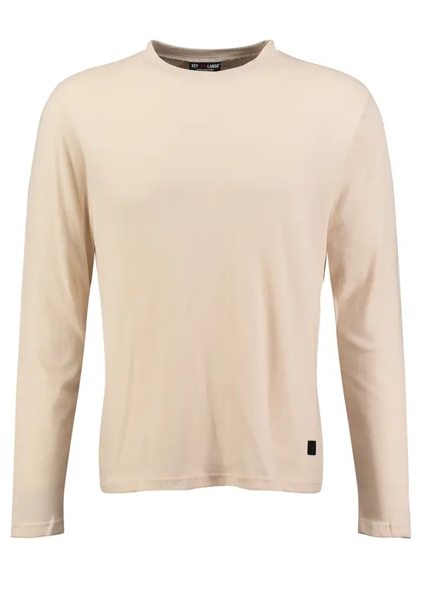 Key Largo Key Largo Sweater majica 'Daily'  bež