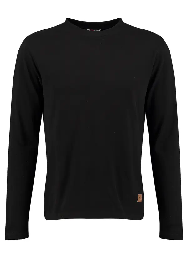 Key Largo Key Largo Sweater majica 'Daily'  crna