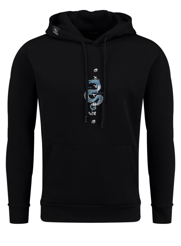 Key Largo Key Largo Sweater majica 'DISTANCE'  miks boja / crna