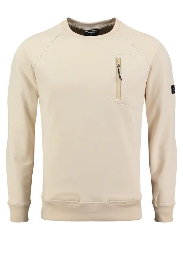 Key Largo Key Largo Sweater majica 'Final'  bež