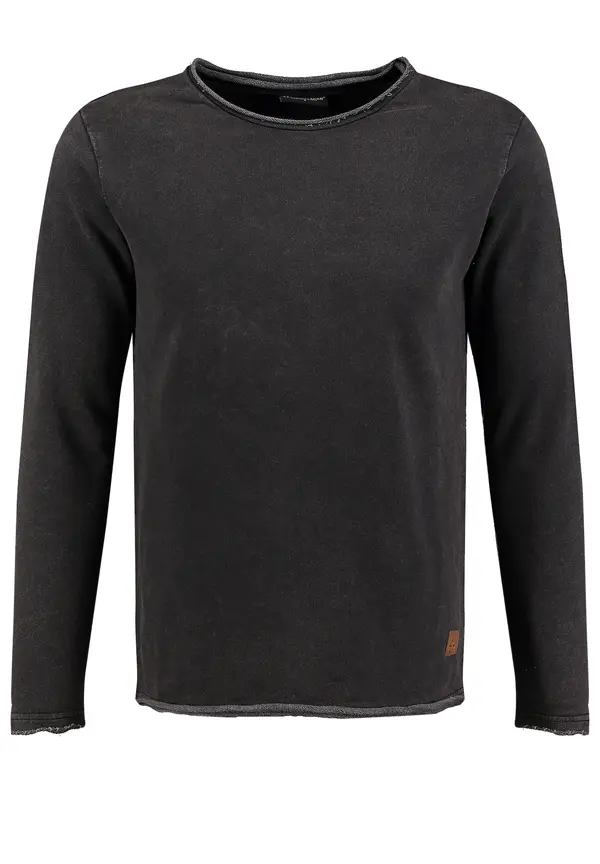 Key Largo Key Largo Sweater majica 'Level'  crna