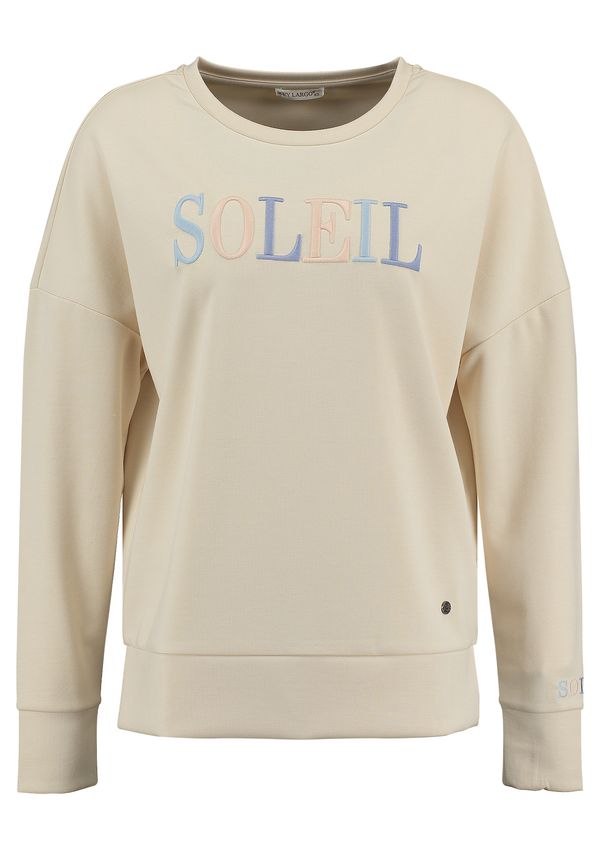 Key Largo Key Largo Sweater majica 'SOLEIL'  bež / plava / roza