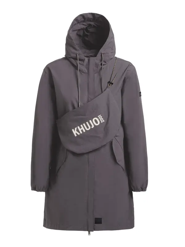 khujo khujo Prijelazna jakna 'AMETI'  tamo siva