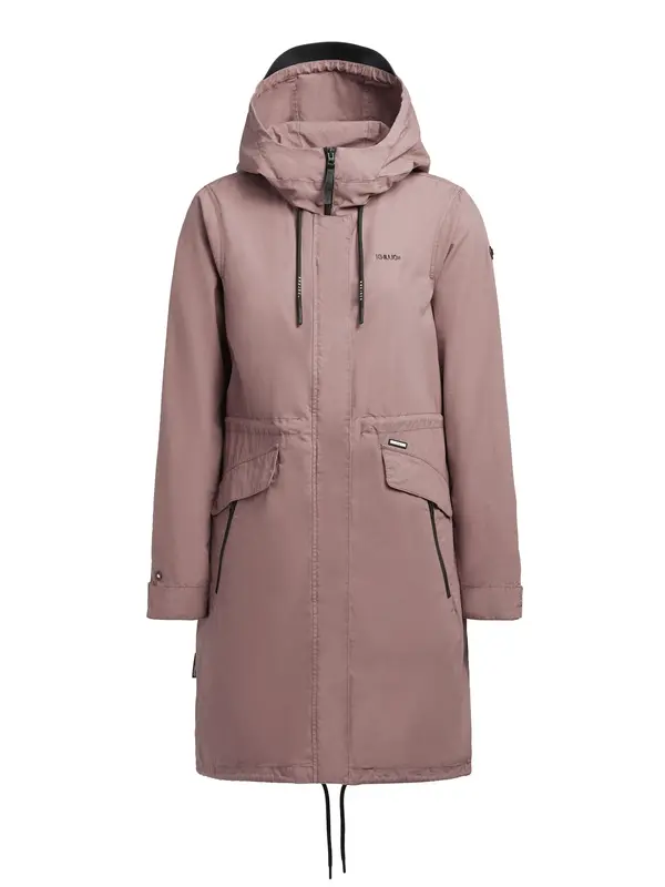 khujo khujo Prijelazni kaput 'Nanda5'  sivkasto ljubičasta (mauve)