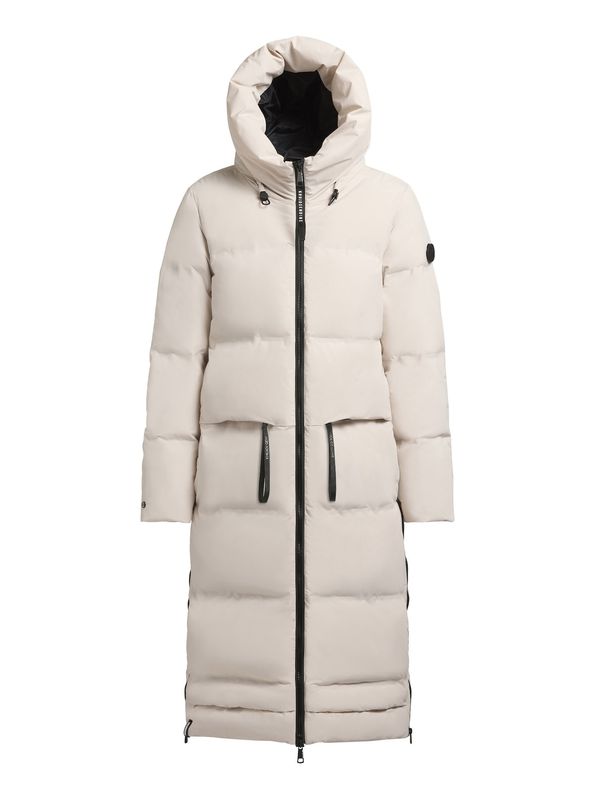 khujo khujo Zimska jakna 'Aroma'  boja pijeska / crna