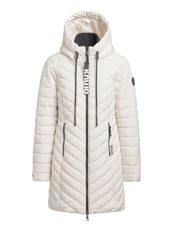 khujo khujo Zimska jakna 'Atine'  crna / prljavo bijela